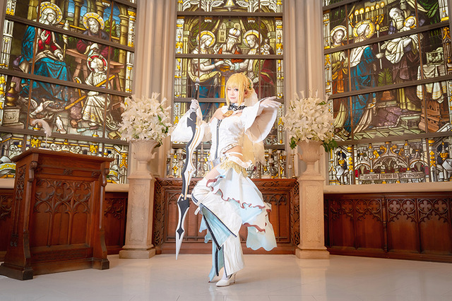 Yuki亭@teyi0214 『Fate/Grand Order』水着BB／撮影：乃木章