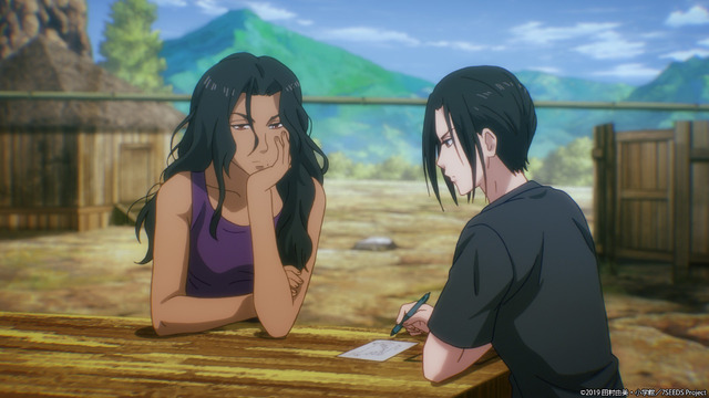 『7SEEDS』第13話「霜降」先行場面カット（C）2019 田村由美・小学館／7SEEDS Project