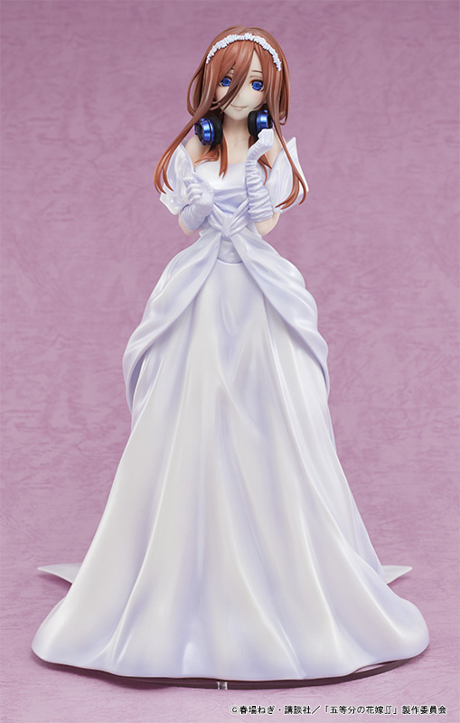 五等分の花嫁 責任 取ってよね 中野三玖がウェディングドレス姿でフィギュア化 アニメ アニメ