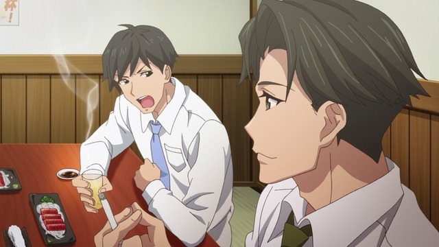 『じみへんっ!!～地味子を変えちゃう純異性交遊～』第2話「酔っても意外とやれちゃった。」先行場面カット（C）いぶろー。/Suiseisha Inc.