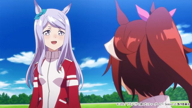 『ウマ娘 プリティーダービー Season 2』第2話先行カット（C）2021 アニメ「ウマ娘 プリティーダービー Season 2」製作委員会
