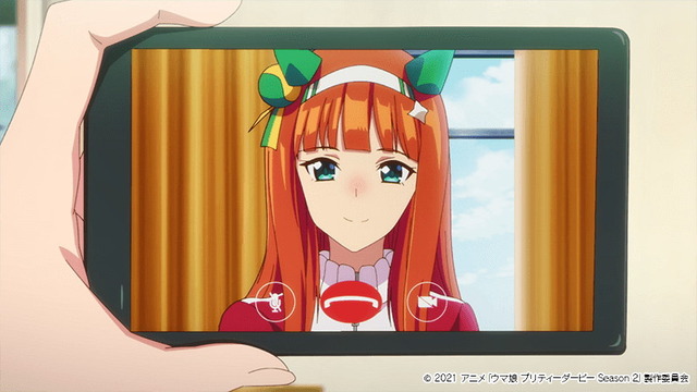 『ウマ娘 プリティーダービー Season 2』第2話先行カット（C）2021 アニメ「ウマ娘 プリティーダービー Season 2」製作委員会