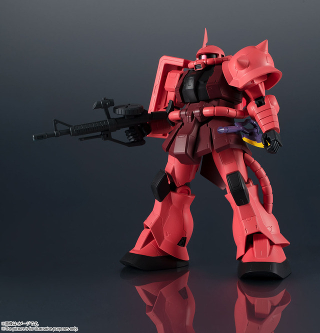 「GUNDAM UNIVERSE　MS-06S CHAR'S ZAKU II」3,000円（税別）（C）創通・サンライズ（C）SOTSU・SUNRISE