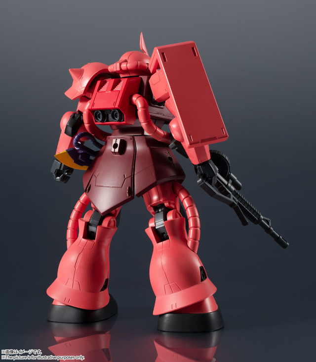 「GUNDAM UNIVERSE　MS-06S CHAR'S ZAKU II」3,000円（税別）（C）創通・サンライズ（C）SOTSU・SUNRISE