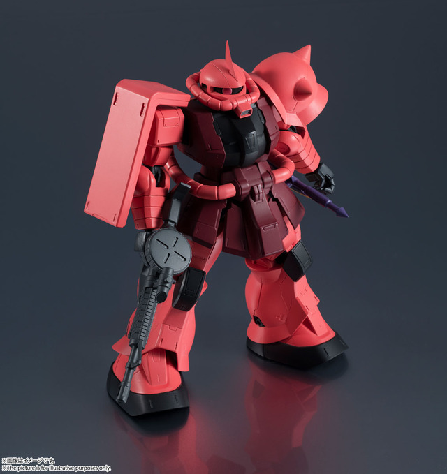 「GUNDAM UNIVERSE　MS-06S CHAR'S ZAKU II」3,000円（税別）（C）創通・サンライズ（C）SOTSU・SUNRISE