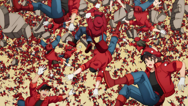 『はたらく細胞!!』第1話「たんこぶ」先行場面カット（C）清水茜／講談社・アニプレックス・davidproduction