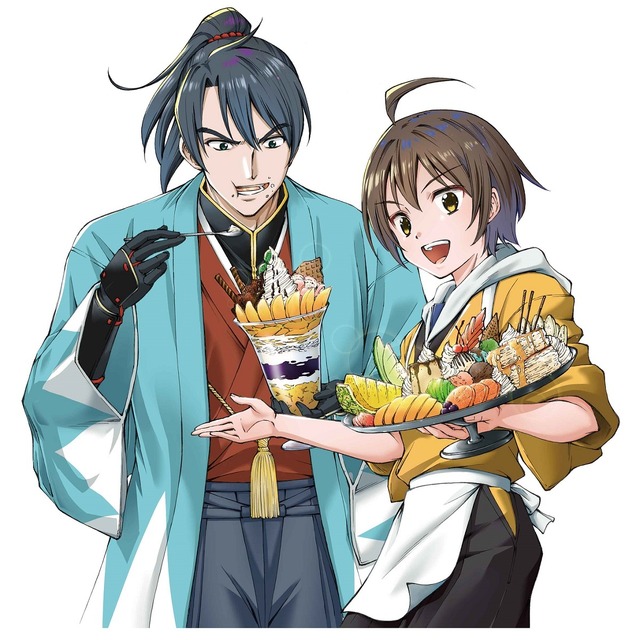 『新選組チューボー録』コミカライズ予告カット（C）BNP