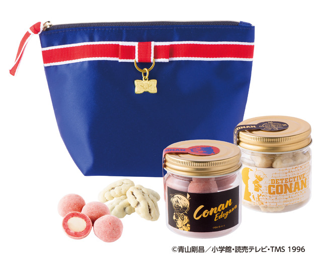 「メープルナッツショコラ ポーチセット」江戸川コナン  3,388円（税込）(C)青山剛昌／小学館・読売テレビ・TMS 1996
