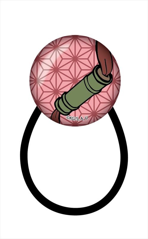 「鬼滅の刃 ガラスヘアゴム  全30種」各650円（税抜）（C）吾峠呼世晴／集英社・アニプレックス・ufotable