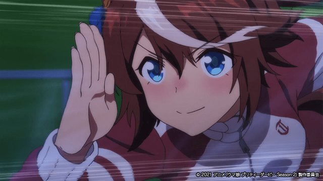『ウマ娘 プリティーダービー Season2』第3話先行カット（C）2021 アニメ「ウマ娘 プリティーダービー Season 2」製作委員会