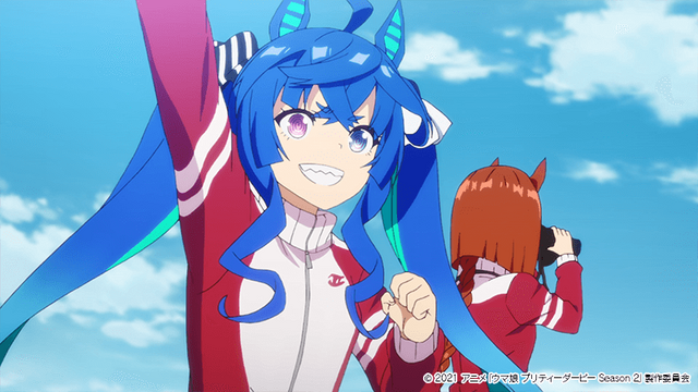 『ウマ娘 プリティーダービー Season2』第3話先行カット（C）2021 アニメ「ウマ娘 プリティーダービー Season 2」製作委員会