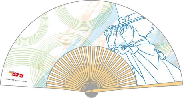 「名探偵コナン 扇子」怪盗キッド 2200円（税抜）（C）青山剛昌／小学館・読売テレビ・TMS 1996