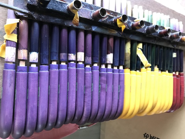 「エヴァンゲリオンコラボレーション洋傘」シリーズ 制作工程（C）khara