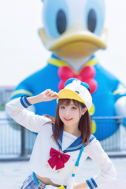 上海ディズニーランドにて