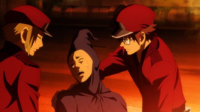 「はたらく細胞BLACK」第5話先行カット（C）原田重光・初嘉屋一生・清水茜／講談社・CODE BLACK PROJECT