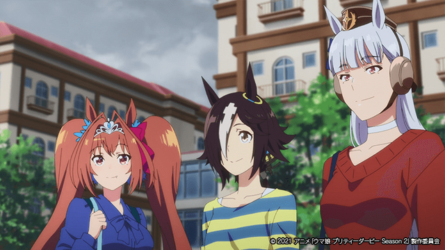 『ウマ娘 プリティーダービー Season 2』第4話先行カット（C）2021 アニメ「ウマ娘 プリティーダービー Season 2」製作委員会
