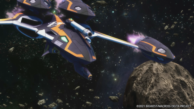 『劇場版マクロスΔ 絶対 LIVE!!!!!!』（C）2021 BIGWEST/MACROSS DELTA PROJECT