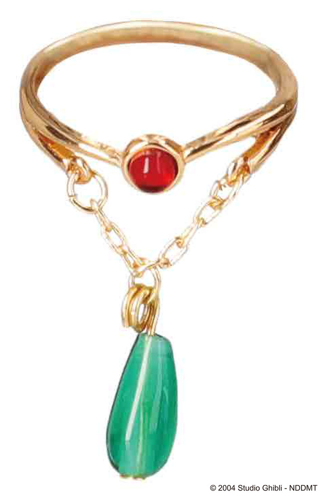 「ハウルの動く城 ハウルアクセサリーシリーズ ハウルのピアスリング」1,500円（税別）（C） 2004 Studio Ghibli・NDDMT