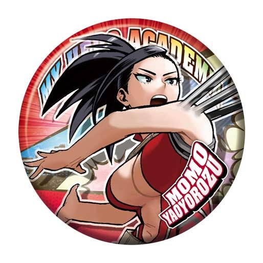 「僕のヒーローアカデミア展 DRAWING SMASH」コレクション缶バッジ ヒロアカ展 KV Ver. 【全 24 種：ランダム仕様】 価格：440 円（税込）（C）堀越耕平／集英社