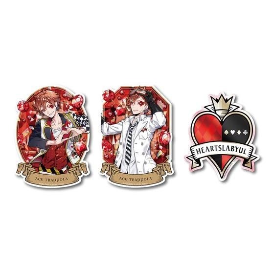 「ディズニー ツイステッドワンダーランドプレミアムダイカットステッカーセット1」600円（税込）（C）Disney