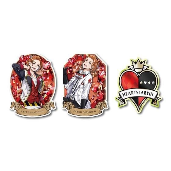 「ディズニー ツイステッドワンダーランドプレミアムダイカットステッカーセット1」600円（税込）（C）Disney