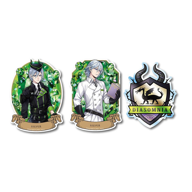 「ディズニー ツイステッドワンダーランドプレミアムダイカットステッカーセット1」600円（税込）（C）Disney