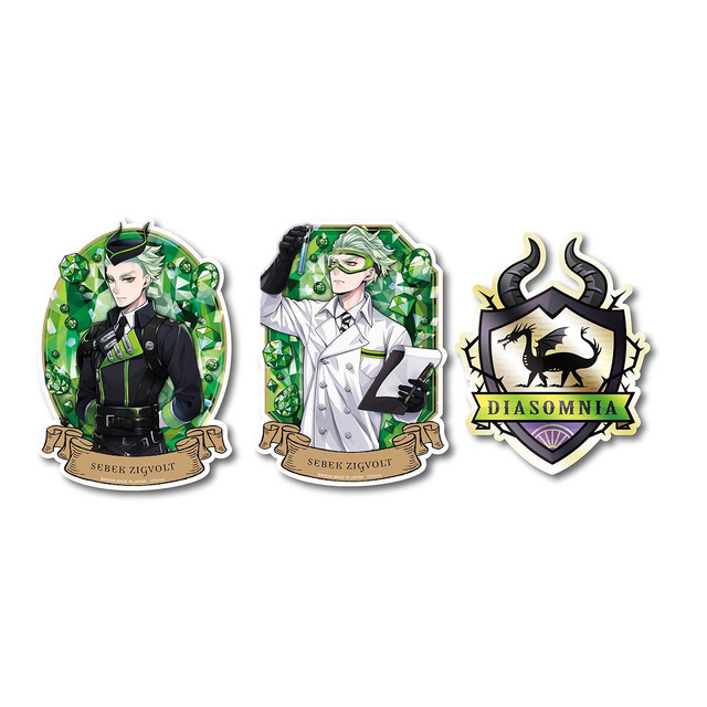 「ディズニー ツイステッドワンダーランドプレミアムダイカットステッカーセット1」600円（税込）（C）Disney