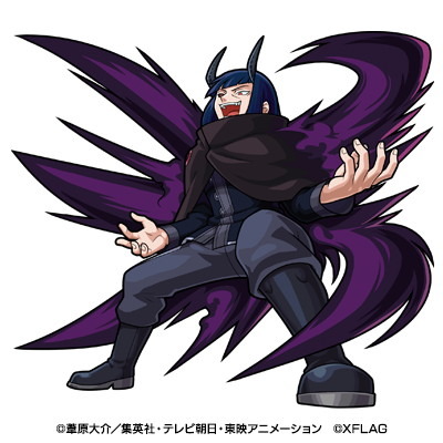 闇属性　★5 アフトクラトル エネドラ （進化合成後）（C）葦原大介／集英社・テレビ朝日・東映アニメーション （C）XFLAG