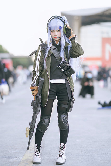 『ドールズフロントライン』特工416（DIVISIONコラボ）／撮影：MOUKUDA