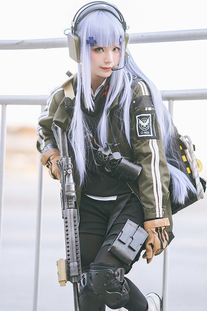 『ドールズフロントライン』特工416（DIVISIONコラボ）／撮影：MOUKUDA