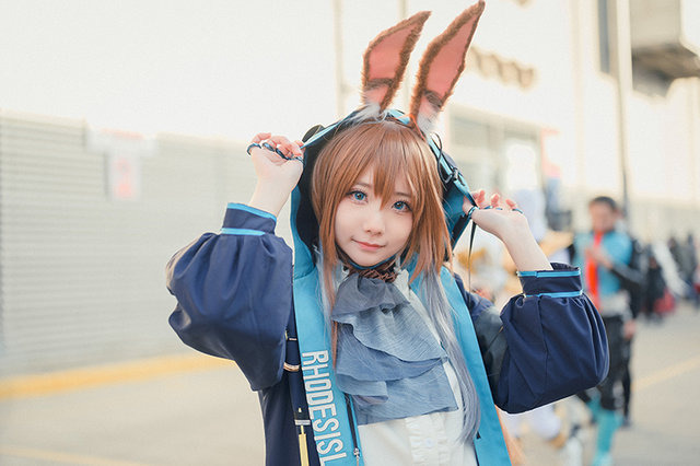 アークナイツ ムース コスプレ 衣装 ウィッグ付き Ｍサイズ 明日方舟