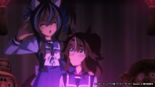 『ウマ娘 プリティーダービー Season2』第5話先行カット（C）2021 アニメ「ウマ娘 プリティーダービー Season 2」製作委員会