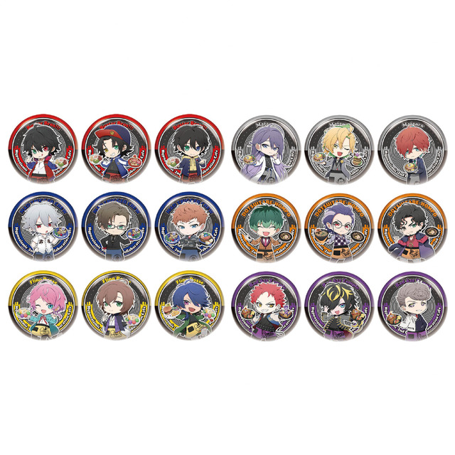 缶バッジ（ランダム18種）450円（税込）（C）King Record Co., Ltd.