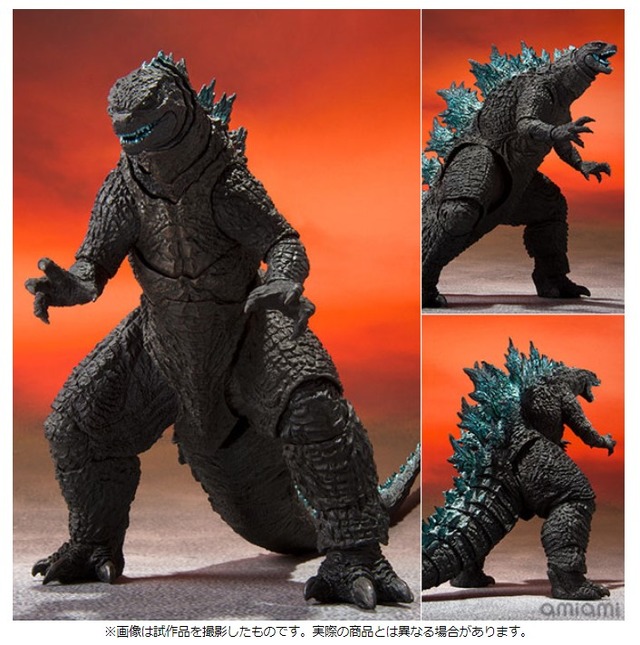 S.H.MonsterArts GODZILLA from Movie 『GODZILLA VS. KONG』（2021）（仮称）© 2021 Legendary. All Rights Reserved. TM ＆ © TOHO CO.， LTD. MONSTERVERSE TM ＆ © Legendary