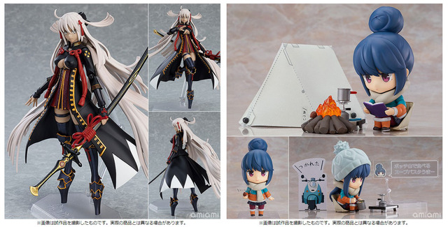 figma Fate/Grand Order アルターエゴ/沖田総司〔オルタ〕©TYPE-MOON / FGO PROJECT／ねんどろいど ゆるキャン△ 志摩リン DX Ver.©あfろ・芳文社/野外活動サークル