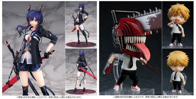 アークナイツ 陳(チェン) 1/7スケール完成品フィギュア©2017 Hypergryph Co.， Ltd / 2018 Yostar Inc， All Rights Reserved.／ねんどろいど チェンソーマン デンジ© 藤本タツキ/集英社