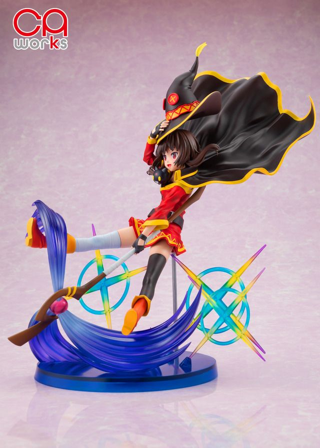 めぐみん Anime Opening Edition 1/7スケールフィギュア18,000円（税別）（C）2019 暁なつめ・三嶋くろね／KADOKAWA／映画このすば製作委員会