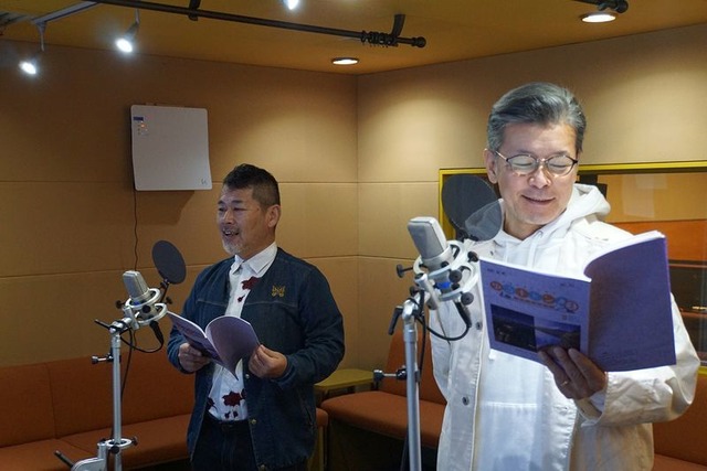 収録風景（C）あｆろ・芳文社／野外活動委員会