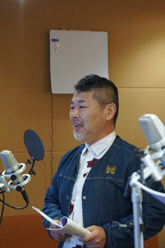 収録風景（C）あｆろ・芳文社／野外活動委員会