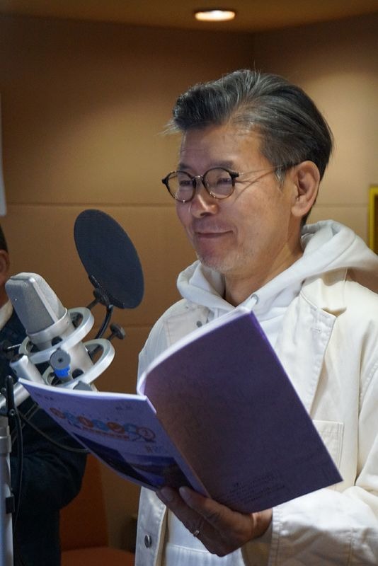 収録風景（C）あｆろ・芳文社／野外活動委員会