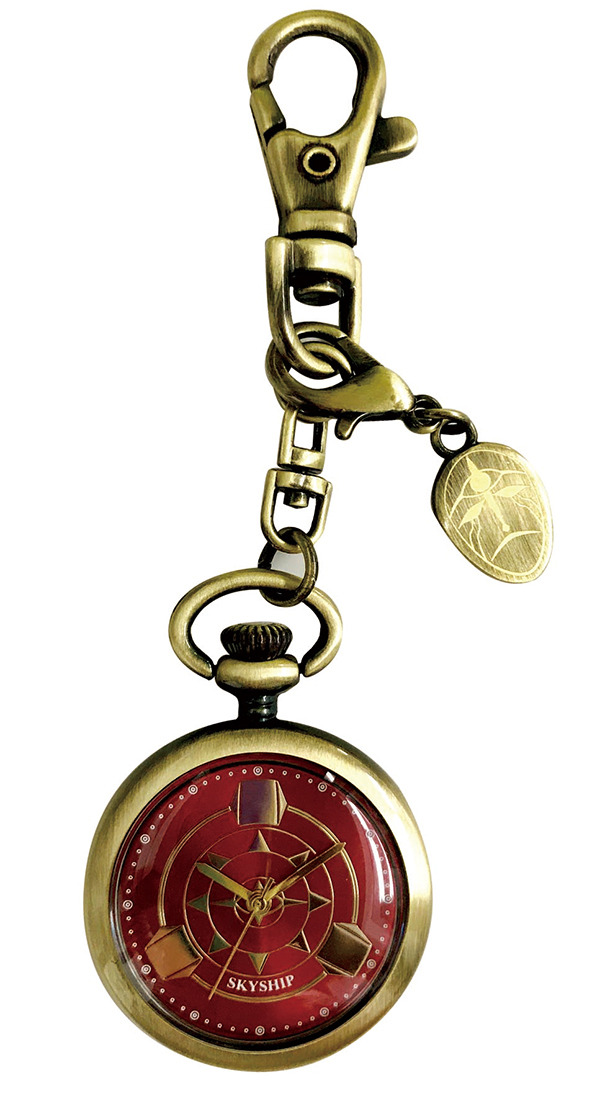 「キーチェーンウォッチ」空中戦艦・3,850円（税込）（C）NHK・NEP