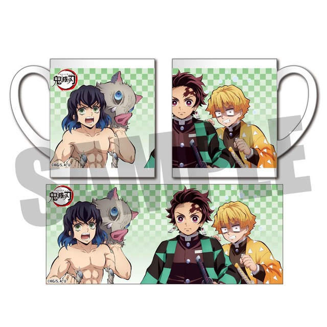 「マグカップ『鬼滅の刃』全8種」1700円（税抜）（C）吾峠呼世晴／集英社・アニプレックス・ufotable