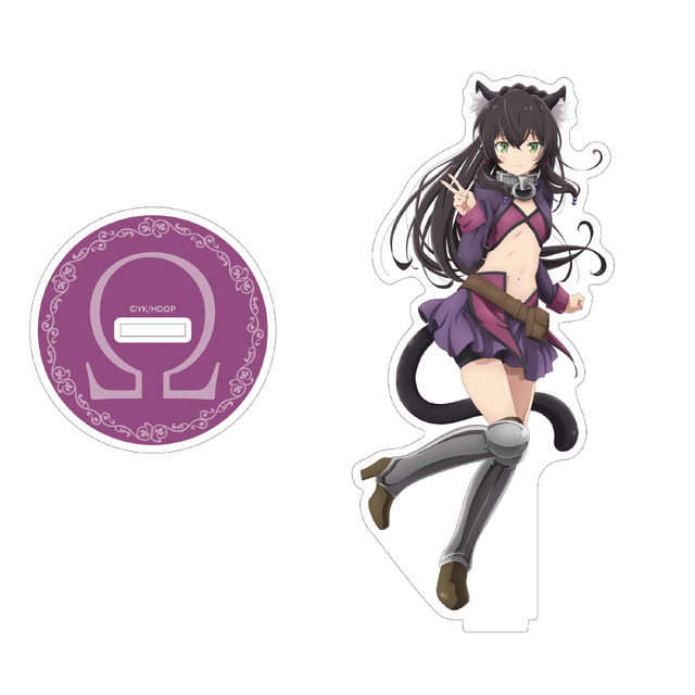 「アクリルフィギュアM（全5種）」1,980円（税込）（C）むらさきゆきや・講談社／異世界魔王Ω製作委員会