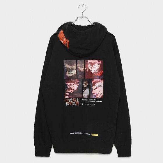 「呪術廻戦×LEGENDA collection 虎杖悠仁 Hoodie (white/Black)」14,300円（税込）(C)芥見下々／集英社・呪術廻戦製作委員会