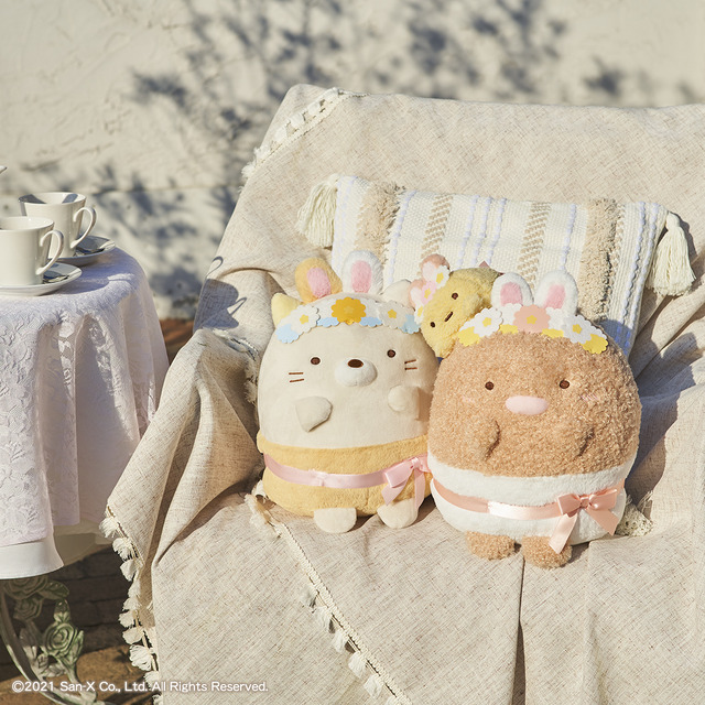 ラストワン賞：とんかつ＆えびふらいのしっぽ うさぎへんしんぬいぐるみ(C)2021 San-X Co., Ltd. All Rights Reserved.