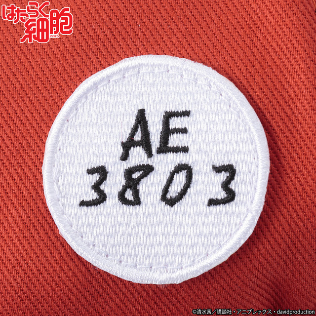 「はたらく細胞 赤血球デザインキャスケット」4,730円（税込／送料・手数料別途）（C）清水茜／講談社・アニプレックス・davidproduction