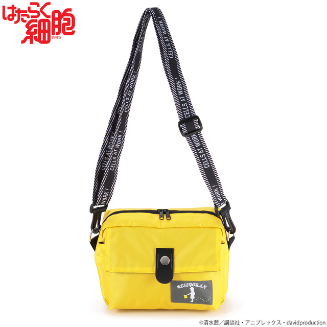 「はたらく細胞 血小板デザインビッグポーチ」7,150円（税込／送料・手数料別途）（C）清水茜／講談社・アニプレックス・davidproduction