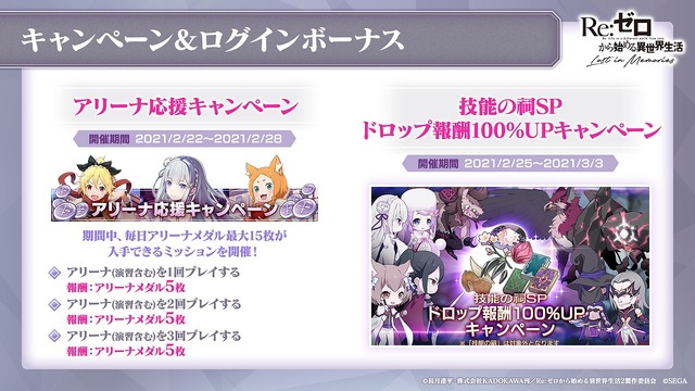 「『Re:ゼロから始める異世界生活 Lost in Memories』リゼロスチャンネル第4回最新情報」（Ｃ）長月達平・株式会社KADOKAWA刊／Re:ゼロから始める異世界生活2製作委員会　（Ｃ）SEGA