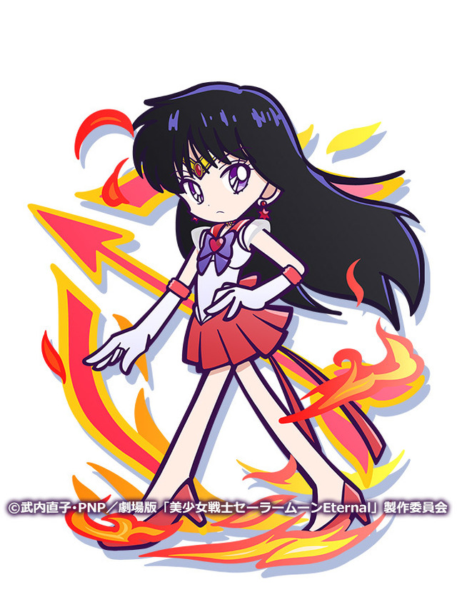 『ぷよぷよ!!クエスト』×劇場版「美少女戦士セーラームーンEternal」[★6] スーパーセーラーマーズ（CV:佐藤利奈） （C）武内直子・PNP／劇場版「美少女戦士セーラームーンEternal」製作委員会