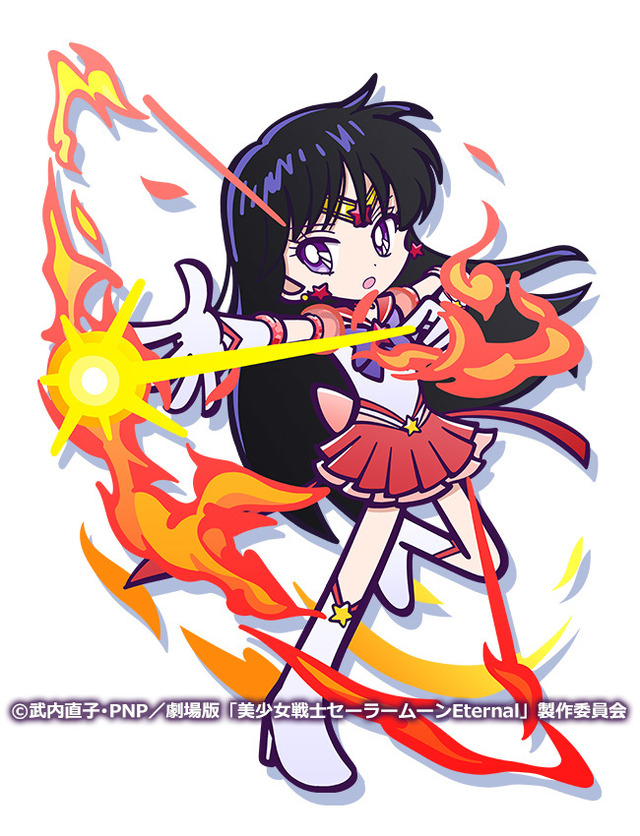 『ぷよぷよ!!クエスト』×劇場版「美少女戦士セーラームーンEternal」[★7] エターナルセーラーマーズ（CV:佐藤利奈） （C）武内直子・PNP／劇場版「美少女戦士セーラームーンEternal」製作委員会